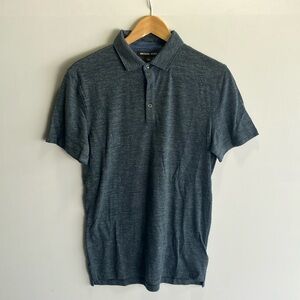Michael Kors Blue-Gray Polo Shirt Classic Design